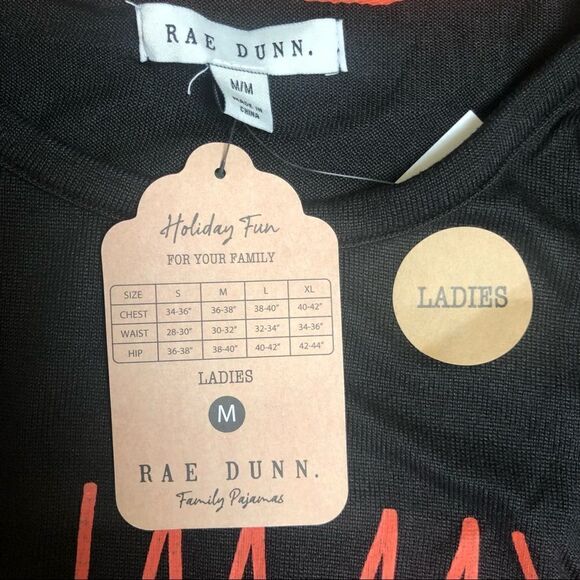 Rae Dunn Halloween MUMMY Pajama Set Lady’s Medium - Picture 4 of 5